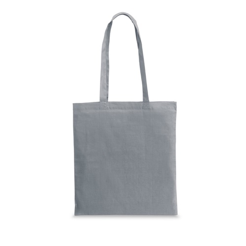 gris claro WHARF. Bolsa de algodón 100% (100 g/m²)