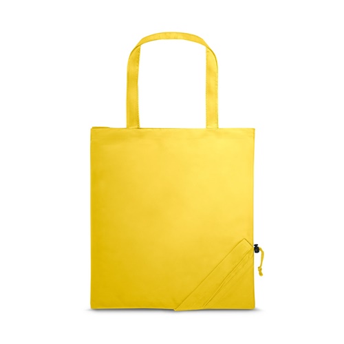 yellow SHOPS. Bolsa plegable 190T