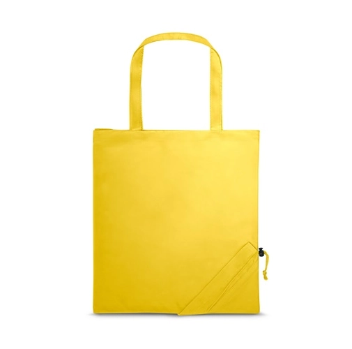 yellow SHOPS. Bolsa plegable 190T