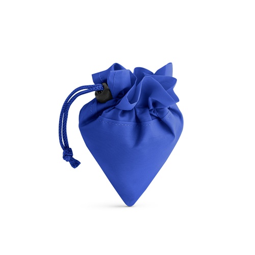azul royal SHOPS. Bolsa plegable 190T