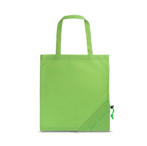 verde claro SHOPS. Bolsa plegable 190T
