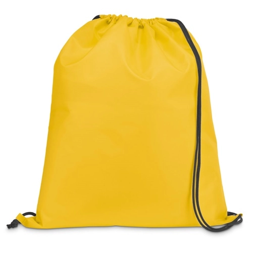 yellow CARNABY. Mochila con cordón 210D