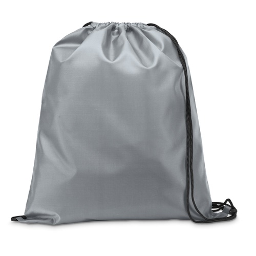 gris claro CARNABY. Mochila con cordón 210D