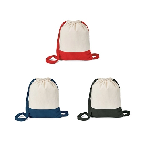 ROMFORD. Mochila 100% algodón (180 g/m²)