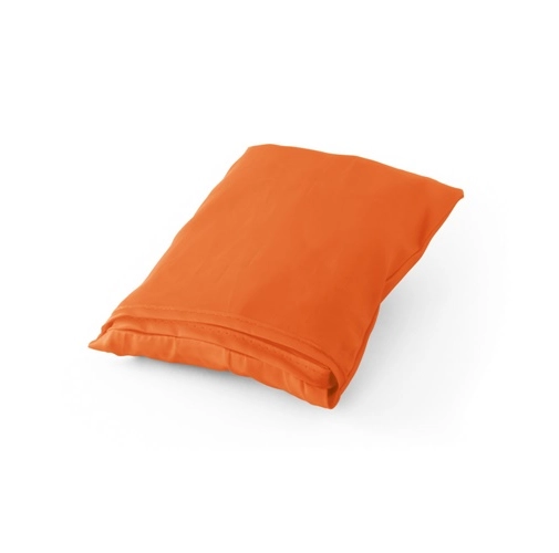 orange PLAKA. Bolsa plegable 210D