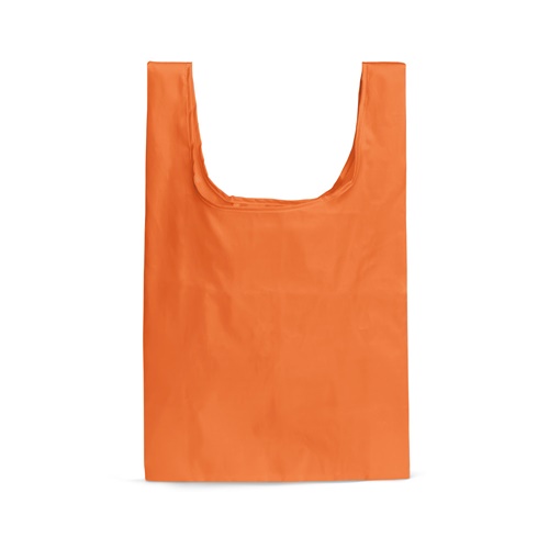 orange PLAKA. Bolsa plegable 210D