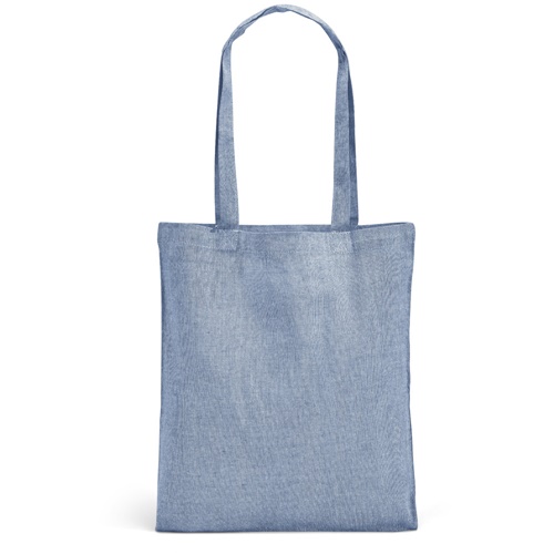 blue RYNEK. Bolsa con algodón reciclado (70%), poliéster (30% rPET) (140 g/m²)