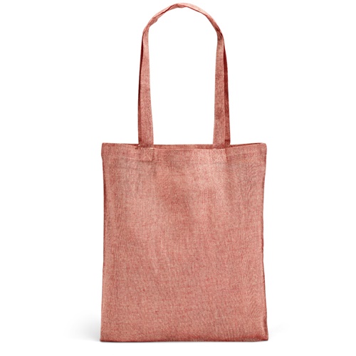 red RYNEK. Bolsa con algodón reciclado (70%), poliéster (30% rPET) (140 g/m²)