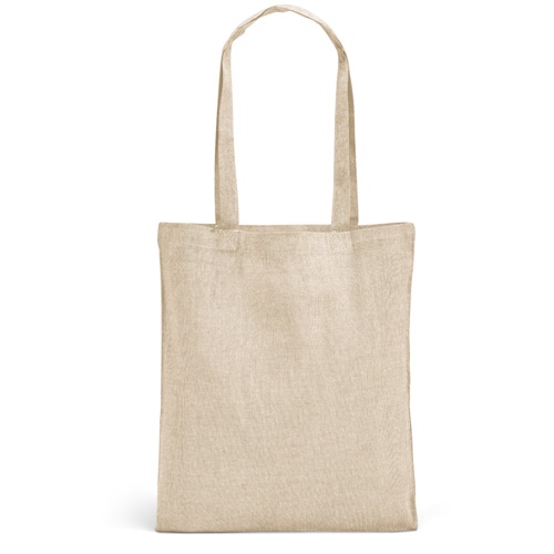 natural RYNEK. Bolsa con algodón reciclado (70%), poliéster (30% rPET) (140 g/m²)