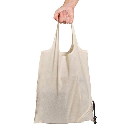 ORLEANS. Bolso plegable 100% algodón (100 g/m²)