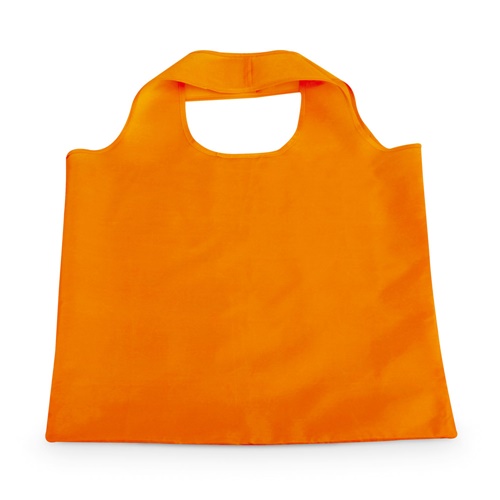 orange FOLA. Bolsa de poliéster plegable