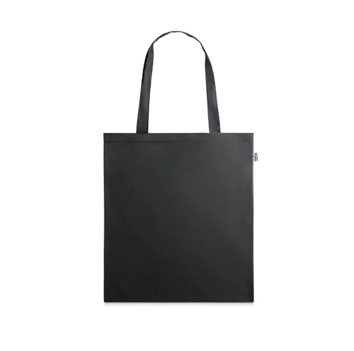 black MAPUTO. Bolsa 190T poliéster reciclado (100% rPET)