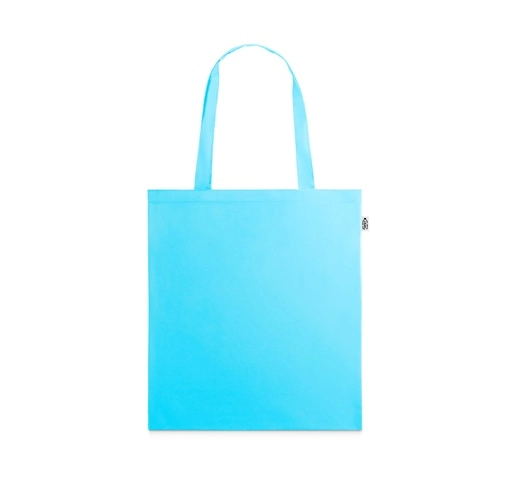 azul claro MAPUTO. Bolsa 190T poliéster reciclado (100% rPET)