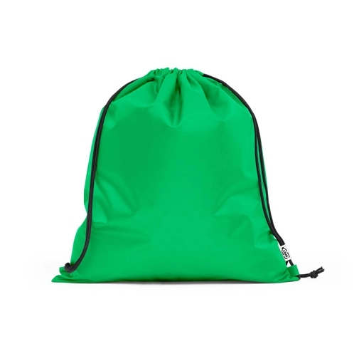 PEMBA. Bolsa tipo mochila en 190T poliéster reciclado (100% rPET)