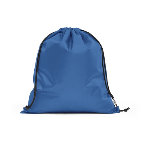 azul royal PEMBA. Bolsa tipo mochila en 190T poliéster reciclado (100% rPET)