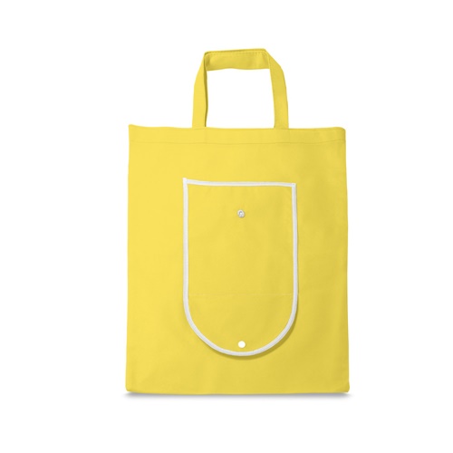 yellow ARLON. Bolsa plegable non-woven (80 g/m²)