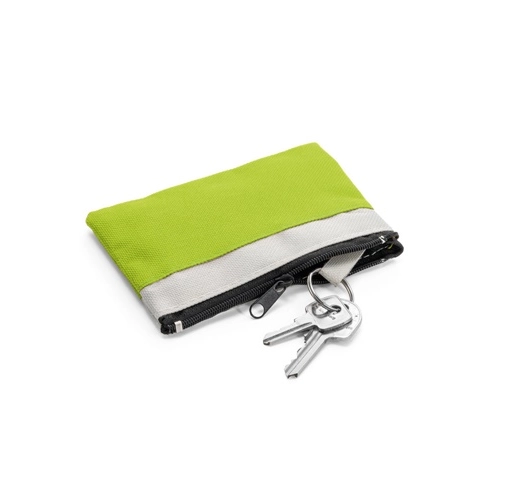 verde claro MILLER. Bolsa pequeña multiusos fabricada en poliéster 600D