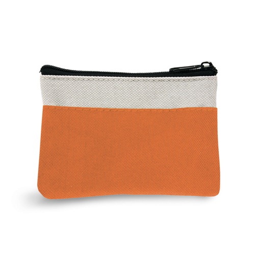 orange MILLER. Bolsa pequeña multiusos fabricada en poliéster 600D