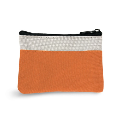 orange MILLER. Bolsa pequeña multiusos fabricada en poliéster 600D