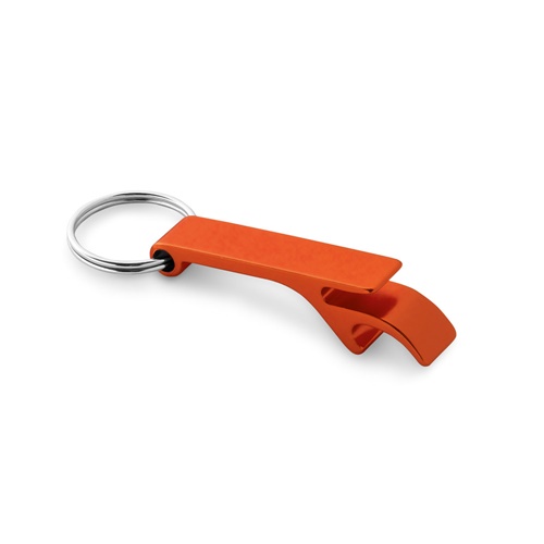 orange BAITT. Llavero de aluminio con abridor de chapas