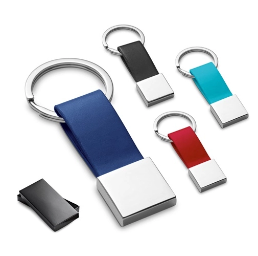 BUMPER. LLAVERO DE METAL Y PU