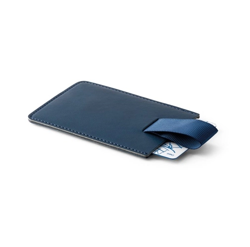 blue POPPY. Tarjetero con bloqueo RFID