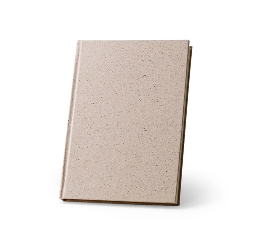 TEAPAD RIGID. Bloc de notas A5 con tapa dura hecho a partir de residuos de hojas de té (65%)