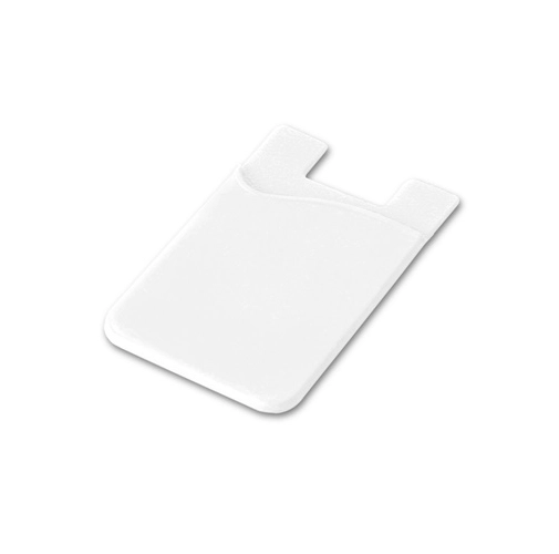white SHELLEY. Porta tarjetas para smartphone