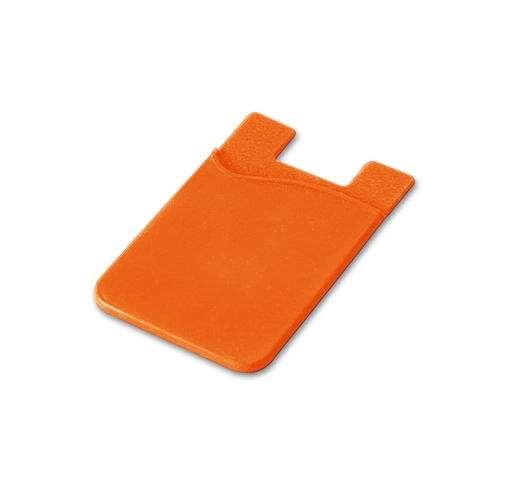 orange SHELLEY. Porta tarjetas para smartphone