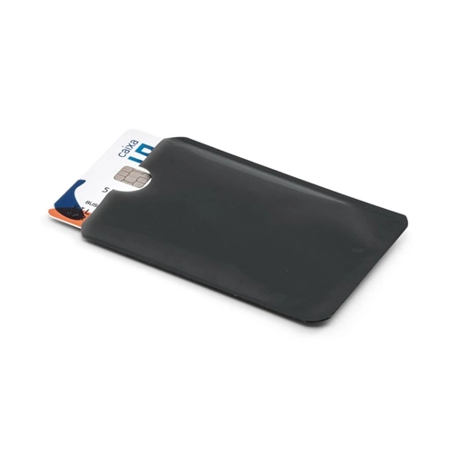 black MEITNER. Tarjetero con cerradura RFID