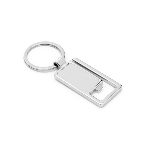 cromado RINGBOLT. Llavero de metal