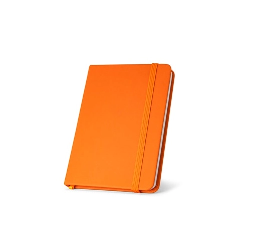 orange MEYER. Cuaderno de bolsillo en PU con hojas lisas