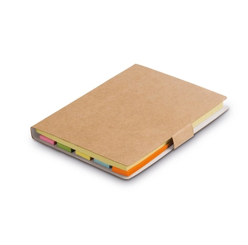 LEWIS. Bloc de notas adhesivas que incluye 7 juegos de color