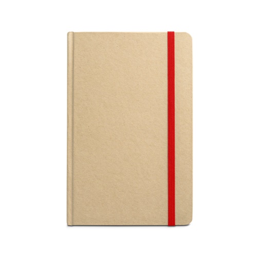 red MAGRITTE. Cuaderno A5 con hojas rayadas