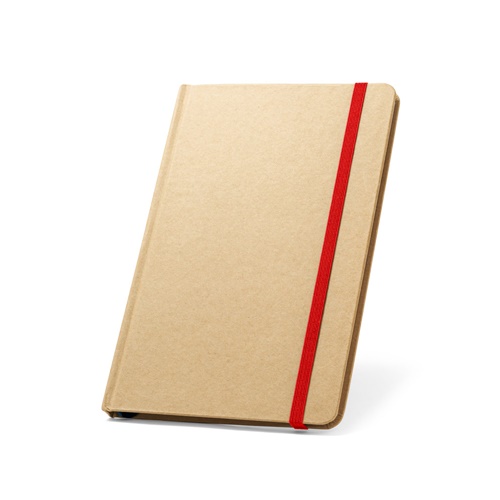 red MAGRITTE. Cuaderno A5 con hojas rayadas