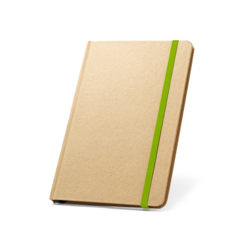 verde claro MAGRITTE. Cuaderno A5 con hojas rayadas