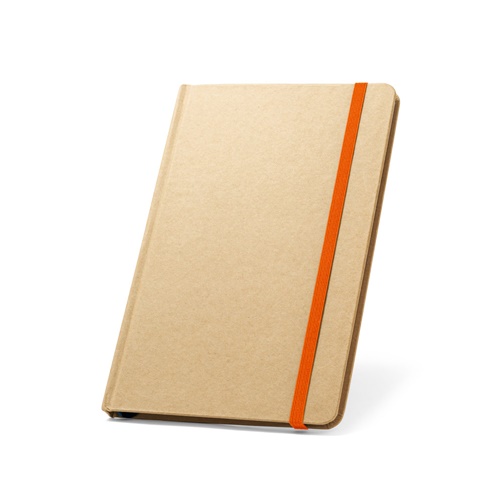 orange MAGRITTE. Cuaderno A5 con hojas rayadas