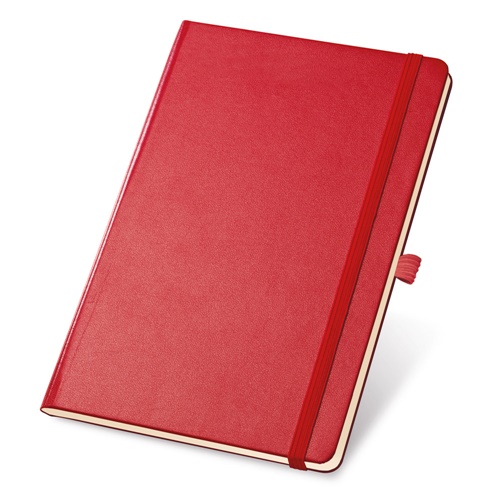 red TWAIN. bloc de notas A5 con hojas rayadas en color marfil