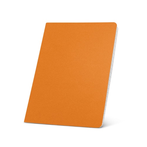 orange ECOWN. Bloc de notas A5 con páginas rayadas