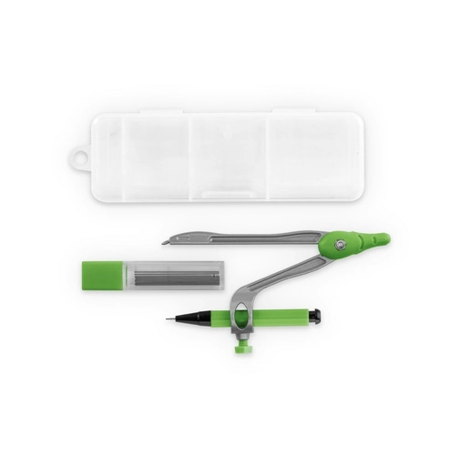 verde claro GEOM. Set escolar para geometría