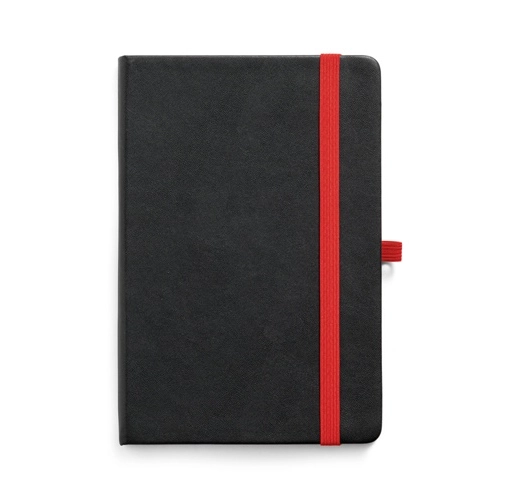 red ROTH. Cuaderno A5 de PU con hojas rayadas