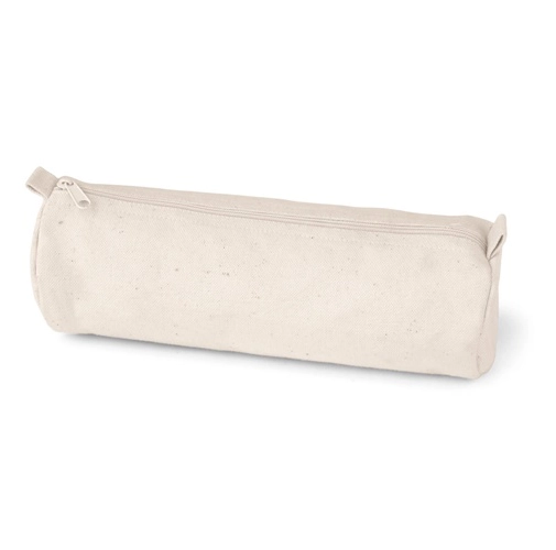 natural claro SCHOOLI. Funda de 100% lona de algodón (290 g/m²) con diseño cilíndrico