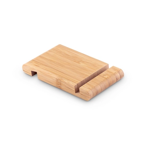 natural HABER. Soporte para móvil de bambú