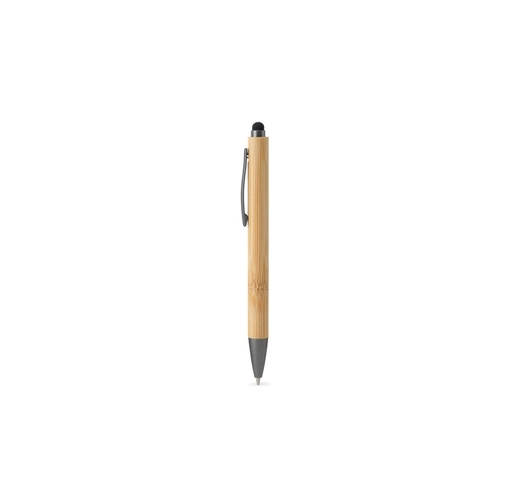 black HOMERO. Conjunto compuesto por un bloc de notas A5 de tapa dura y un bolígrafo de bambú