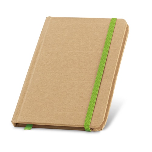 verde claro FLAUBERT. Bloc de notas de bolsillo con páginas lisas
