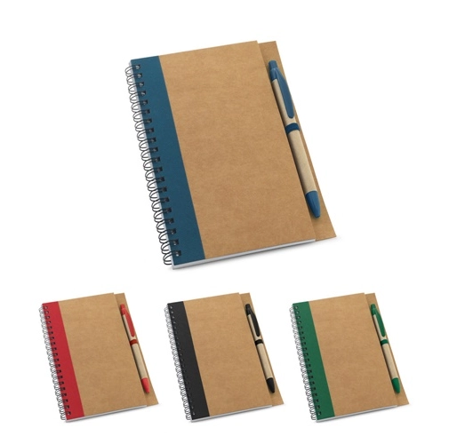 ASIMOV. Bloc de notas tamaño B6 con espiral, páginas lisas