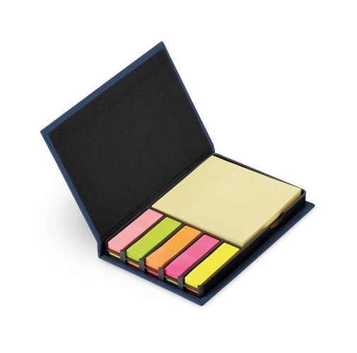 blue LOVECRAFT. Bloc de notas adhesivas que incluye 6 juegos de notas