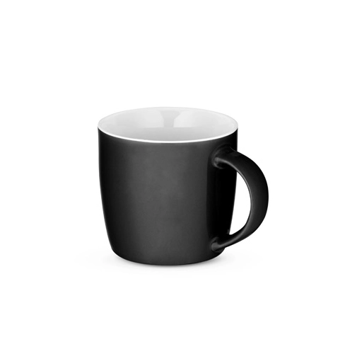 black COMANDER. Taza de cerámica 370 mL