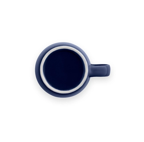 azul marino COMANDER. Taza de cerámica 370 mL