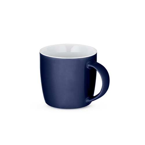 azul marino COMANDER. Taza de cerámica 370 mL